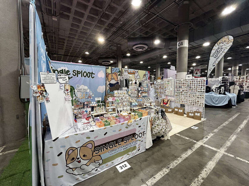 10x20 Exhibitor Space at Anime Expo